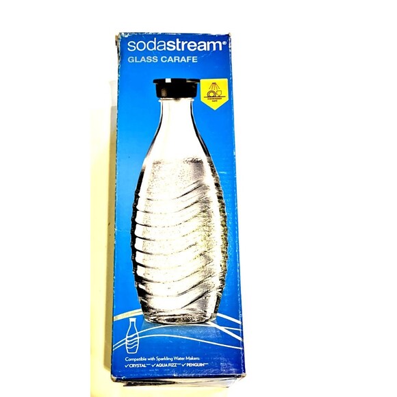 SODASTREAM GLASS CARAFE BOTTLE 21oz. NEW (SEE PHOTOS) - Picture 3 of 4